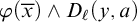 phi left parenthesis x overbar right parenthesis and upper D Subscript script l Baseline left parenthesis y comma a right parenthesis