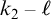 k 2 minus script l