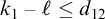 k 1 minus script l less than or equals d 12