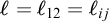 script l equals script l 12 equals script l Subscript i j