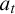 a Subscript t