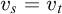 v Subscript s Baseline equals v Subscript t