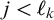 j less than script l Subscript k