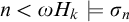 n less than omega upper H Subscript k Baseline models sigma Subscript n
