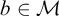 b element of script upper M