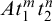 upper A t 1 Superscript m Baseline t 2 Superscript n