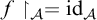 f up harpoon with barb right Subscript script upper A Baseline equals backslash operatorname i d Subscript script upper A