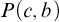 upper P left parenthesis c comma b right parenthesis