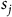 s Subscript j