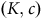 left parenthesis upper K comma c right parenthesis