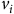 v Subscript i