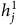 h Subscript j Superscript 1