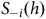 upper S Subscript negative i Baseline left parenthesis h right parenthesis