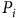 upper P Subscript i