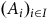 left parenthesis upper A Subscript i Baseline right parenthesis Subscript i element of upper I