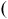 left parenthesis