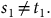 s 1 not equals t 1 period