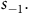 s Subscript negative 1 Baseline period