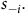s Subscript negative i Baseline period