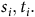 s Subscript i Baseline comma t Subscript i Baseline period