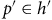 p prime element of h prime