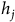 h Subscript j