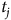 t Subscript j