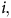 i comma