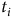 t Subscript i
