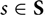 s element of bold upper S