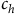 c Subscript h