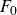 upper F 0