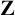 bold upper Z