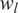 w Subscript l