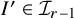 upper I prime element of script upper I Subscript r minus 1