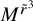 upper M Superscript r overtilde cubed