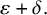 epsilon plus delta period