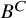 upper B Superscript upper C