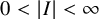 0 less than StartAbsoluteValue upper I EndAbsoluteValue less than infinity