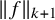 StartMetric f EndMetric Subscript k plus 1