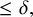 less than or equals delta comma