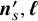 bold italic n prime Subscript s Baseline comma bold italic script l