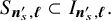 upper S Subscript bold italic n prime Sub Subscript s Subscript comma bold italic script l Baseline subset of upper I Subscript bold italic n prime Sub Subscript s Subscript comma bold italic script l Baseline period