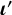 bold italic iota prime
