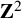 bold upper Z squared