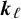 bold italic k Subscript script l