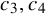 c 3 comma c 4