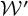 script upper W prime