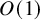 upper O left parenthesis 1 right parenthesis