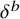 delta Superscript b